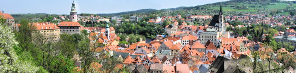 Cesky Krumlov panorama